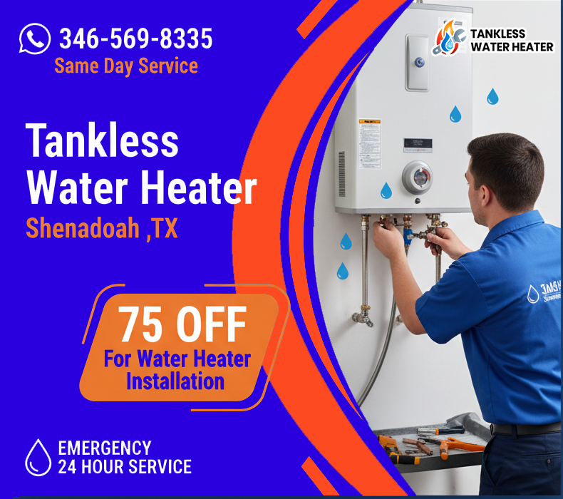 install heater shenandoah TX
